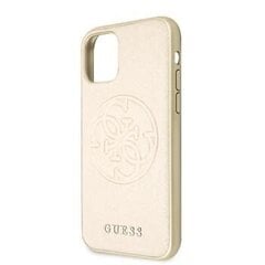 Aizmugurējais vāciņš Guess    -    iPhone 11 Pro Max Stripe Cover    Gold cena un informācija | Telefonu vāciņi, maciņi | 220.lv
