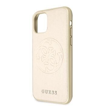 Aizmugurējais vāciņš Guess    -    iPhone 11 Pro Max Stripe Cover    Gold цена и информация | Telefonu vāciņi, maciņi | 220.lv