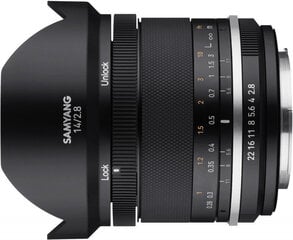 Samyang MF 14mm f/2.8 MK2 lens for Sony cena un informācija | Objektīvi | 220.lv