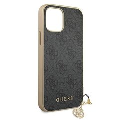 Чехол Guess 4G Charms для iPhone 12/12 Pro 6.1, серый GUHCP12MGF4GGR цена и информация | Чехлы для телефонов | 220.lv