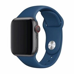 Devia Apple браслет 44 мм, 42 мм Strap Deluxe Sport Blue Horizon цена и информация | Аксессуары для смарт-часов и браслетов | 220.lv