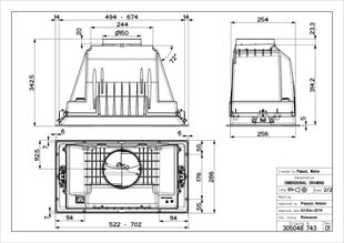 Faber INKA PLUS HCS BK A52 цена и информация | Вытяжки на кухню | 220.lv