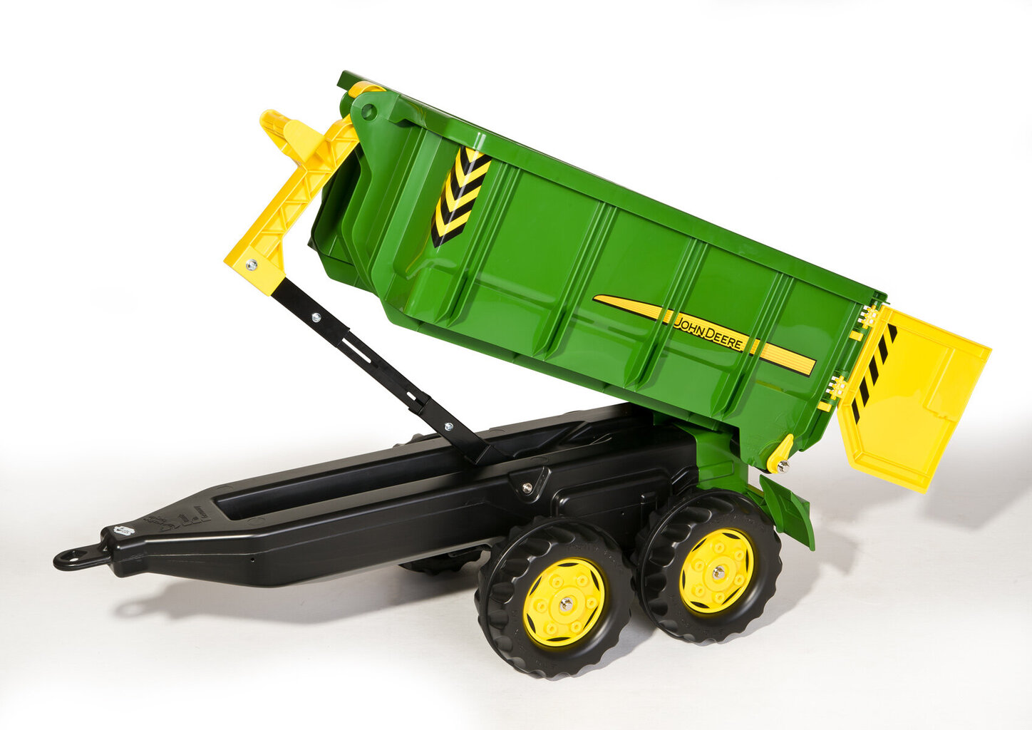 Piekabe pedāļu traktoriem Rolly Toys rollyContainer John Deere 125098 cena un informācija | Rotaļlietas zēniem | 220.lv