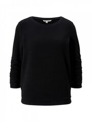 Tom Tailor sieviešu džemperis, melnā krāsā M cena un informācija | Blūzes, sieviešu krekli | 220.lv