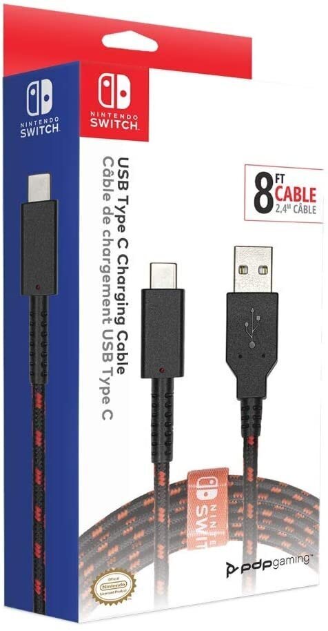 PDP Nintendo Switch Charging Cable cena un informācija | Gaming aksesuāri | 220.lv