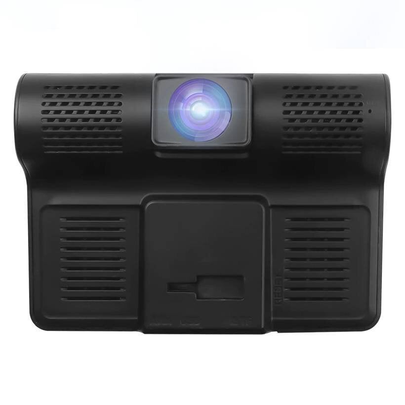 RoGer 3in1 Auto Videoreģistrators ar integrētu priekšējo / Aizmugurējo / Salona kameru / Full HD / 170 grādu skatu цена и информация | Sporta kameras | 220.lv