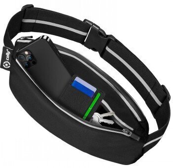 CELLY UNIVERSAL WATERPROOF RUN BELT UP TO 6.9 - BLACK cena un informācija | Telefonu vāciņi, maciņi | 220.lv