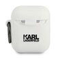 Karl Lagerfeld KLACA2SILCHWH AirPods Silicone Choupette cena un informācija | Austiņas | 220.lv