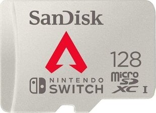 MEMORY MICRO SDXC 128GB UHS-I/SDSQXAO-128G-GN6ZY SANDISK cena un informācija | Atmiņas kartes fotokamerām | 220.lv