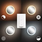 Philips Hue - Adore Hue wall lamp white 1x40W 24V - White Ambiance - Bluetooth Included dimmer switc cena un informācija | Sienas lampas | 220.lv
