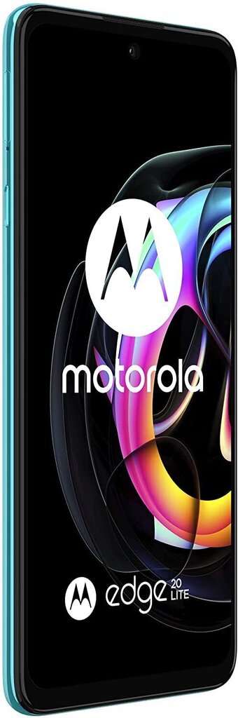 Motorola Edge 20 Lite 5G, 8/128 GB, Dual SIM PANE0045SE Lagoon Green цена и информация | Mobilie telefoni | 220.lv