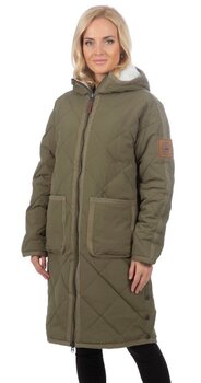 Luhta женское зимнее пальто KOIVUSAARI, оливковый  907169067 цена и информация | Женские пальто | 220.lv