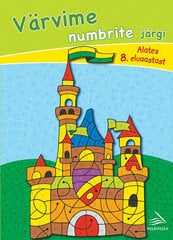 Värvime numbrite järgi. 8+ цена и информация | Книги для детей | 220.lv