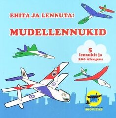 Ehita paberist mudellennuk ja lennuta, Kotaro Kita cena un informācija | Krāsojamās grāmatas | 220.lv