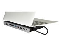 Dokstacija KRAMER KDOCK-4 USB-C 4K30 HDM / DP cena un informācija | Adapteri un USB centrmezgli | 220.lv