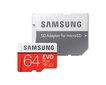 1 Preces bez IMEI/SN Samsung       MB-MC64HA/APC Evo Plus Micro SD Card With SD Adapter - 64GB cena un informācija | Atmiņas kartes mobilajiem telefoniem | 220.lv