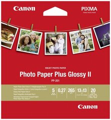 Canon фотобумага PP-201 13x13 блестящий, 265г, 20 листов цена и информация | Прочие аксессуары для фотокамер | 220.lv