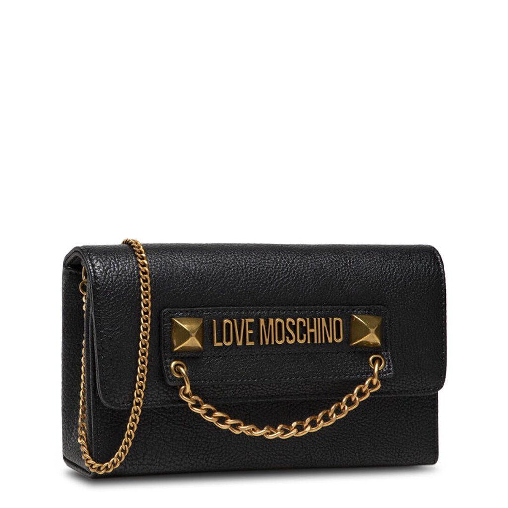 Love Moschino sieviešu pleca soma, melnā krāsā 891302320 цена и информация | Sieviešu somas | 220.lv