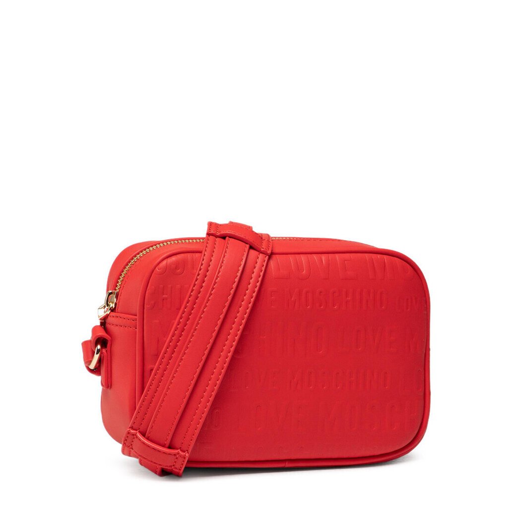 Love Moschino sieviešu pleca soma, sarkanā krāsā 891302328 cena un informācija | Sieviešu somas | 220.lv