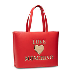 Love Moschino sieviešu rokas soma, sarkanā krāsā 891302371 cena un informācija | Sieviešu somas | 220.lv