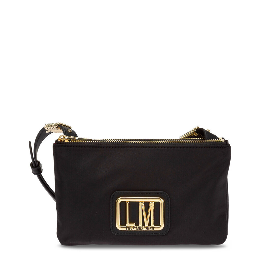 Love Moschino sieviešu pleca soma, melnā krāsā 891302311 цена и информация | Sieviešu somas | 220.lv