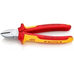 Knipex 7006160 VDE sānu knaibles, 180 mm cena un informācija | Rokas instrumenti | 220.lv