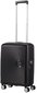 American Tourister rokas bagāža Soundbox Spinner Expandable 55 cm, melnā krāsā cena un informācija | Koferi, ceļojumu somas | 220.lv