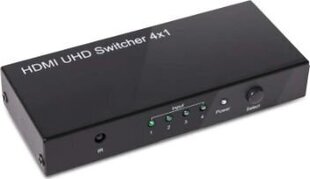 CLUB 3D HDMI 2.0 UHD SwitchBox 4 Ports цена и информация | Адаптеры и USB разветвители | 220.lv