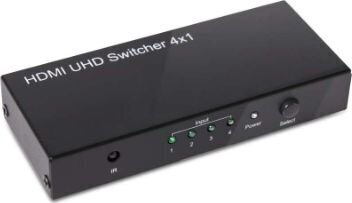 CLUB 3D HDMI 2.0 UHD SwitchBox 4 Ports цена и информация | Adapteri un USB centrmezgli | 220.lv