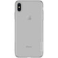 Aizmugurējais vāciņš Nillkin    Apple    iPhone Xs Max Nature TPU Case    Grey цена и информация | Telefonu vāciņi, maciņi | 220.lv