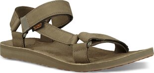 Teva vīriešu apavi brīvajam laikam Original Universal Leather Men's, zaļā krāsā 890996671 cena un informācija | Vīriešu iešļūcenes, čības, sandales | 220.lv