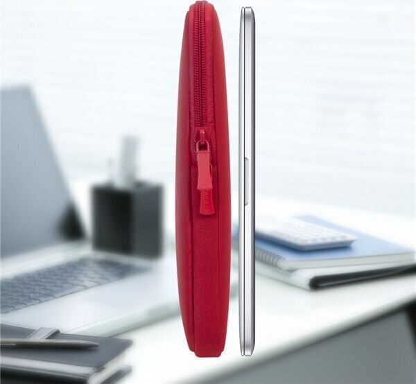 NB SLEEVE MACBOOK 13/5123 RED RIVACASE цена и информация | Somas portatīvajiem datoriem | 220.lv