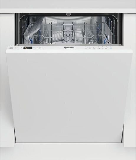 Indesit DIC 3B+16 A iebūvējama trauku mazgājamā mašīna, 60 cm 13 kompl. cena un informācija | Trauku mazgājamās mašīnas | 220.lv
