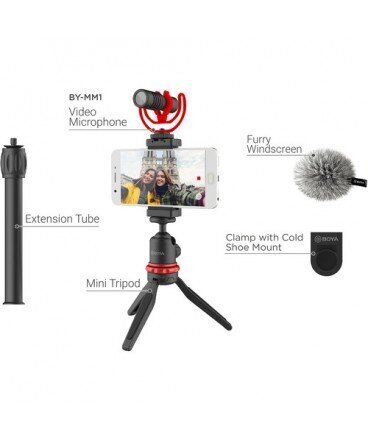 Boya vlogging kit Standard BY-VG330 цена и информация | Auto turētāji | 220.lv