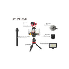 Boya vlogging kit Advanced BY-VG350 цена и информация | Держатели для телефонов | 220.lv