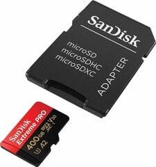 SanDisk Extreme PRO microSDXC 512GB + SD Adapter цена и информация | Карты памяти для телефонов | 220.lv