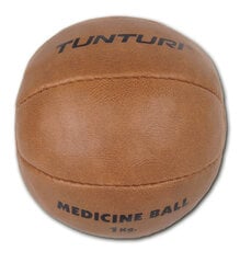 Tunturi Medicine Ball fitnesa bumba, 3kg cena un informācija | Svaru bumbas | 220.lv