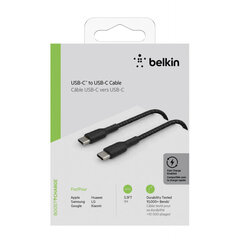 Belkin CAB004bt1MBK, USB-C, 1 m cena un informācija | Belkin TV un Sadzīves tehnika | 220.lv