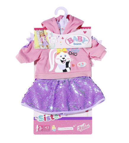 Baby Born Fashion drēbju komplekts cena un informācija | Rotaļlietas meitenēm | 220.lv
