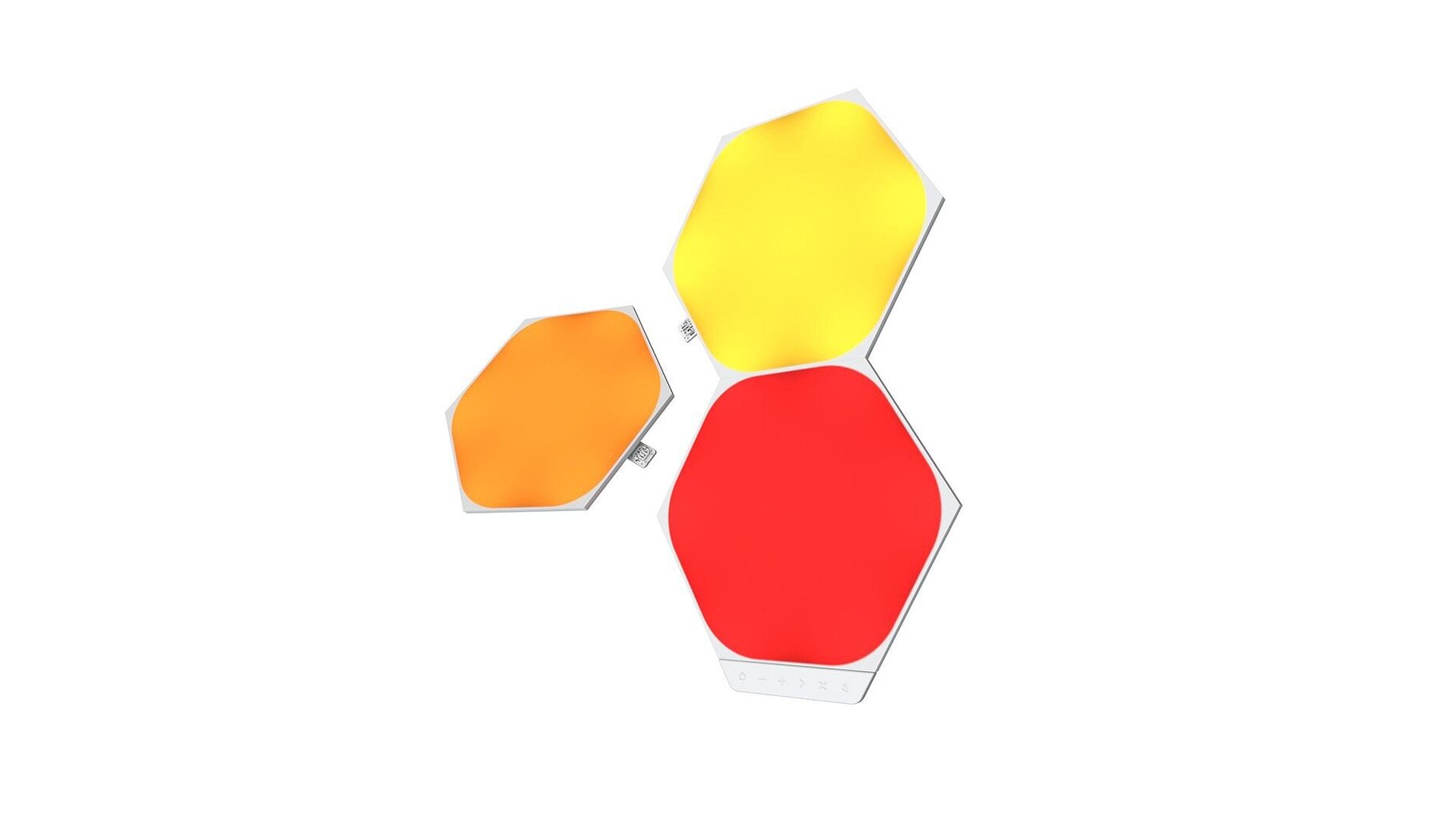 Nanoleaf Shapes Hexagon NL42-0001HX-3PK viedā apgaismojuma sistēma – papildu paneļi, 3 gab. cena un informācija | LED lentes | 220.lv