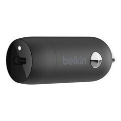 Belkin 20W USB-C PD Car Charger + USB-C cena un informācija | Lādētāji un adapteri | 220.lv
