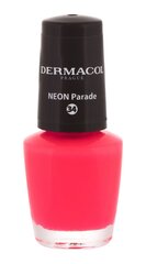 Dermacol Neon nagu laka 5 ml, 34 Neon Parade cena un informācija | Nagu lakas, stiprinātāji | 220.lv