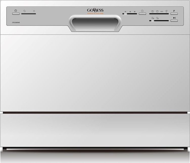 Goddess Dishwasher DTC656MW8F Free stand cena un informācija | Trauku mazgājamās mašīnas | 220.lv