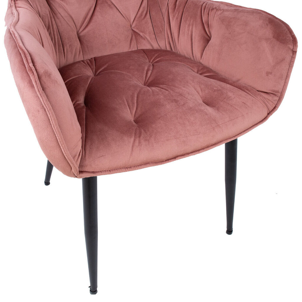 Krēsls Brita, rozā cena un informācija | Virtuves un ēdamistabas krēsli | 220.lv