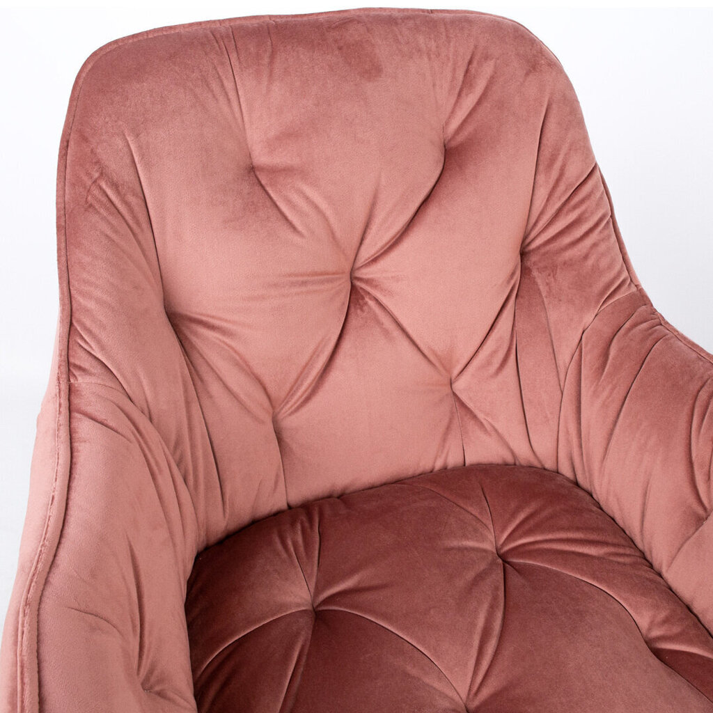 Krēsls Brita, rozā цена и информация | Virtuves un ēdamistabas krēsli | 220.lv