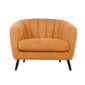 Atpūtas krēsls MELODY 100x88xH76cm, orandžs cena un informācija | Atpūtas krēsli | 220.lv