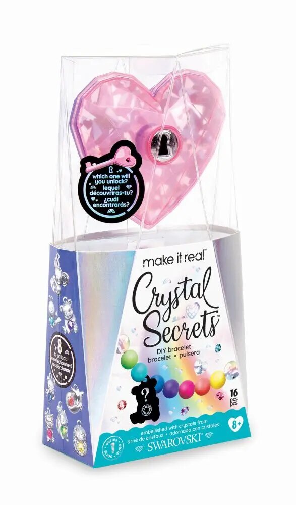 MAKE IT REAL Rokassprādzes Crystal Secrets cena un informācija | Rotaļlietas meitenēm | 220.lv