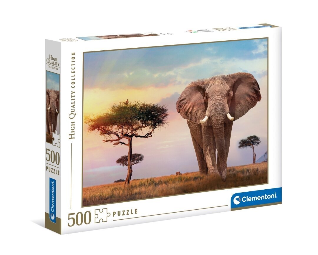 CLEMENTONI puzle African Sunset, 500gab., 35096 cena un informācija | Puzles, 3D puzles | 220.lv