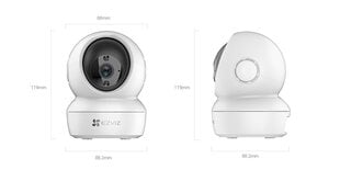 Iekštelpu videonovērošanas kamera ar IP sistēmu EZVIZ C6N 4MP cena un informācija | Novērošanas kameras | 220.lv