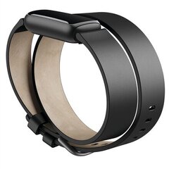 Fitbit  Luxe Accessory Double Leather Wr цена и информация | Аксессуары для смарт-часов и браслетов | 220.lv